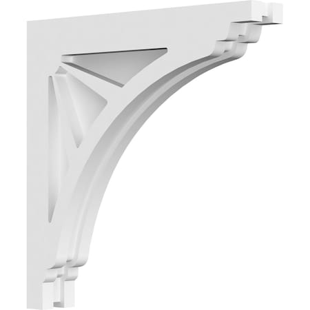 Ekena Millwork Stanford Architectural Grade PVC Corbel, 1 7/8"W X 12"D X 12"H CORP01X12X12ST